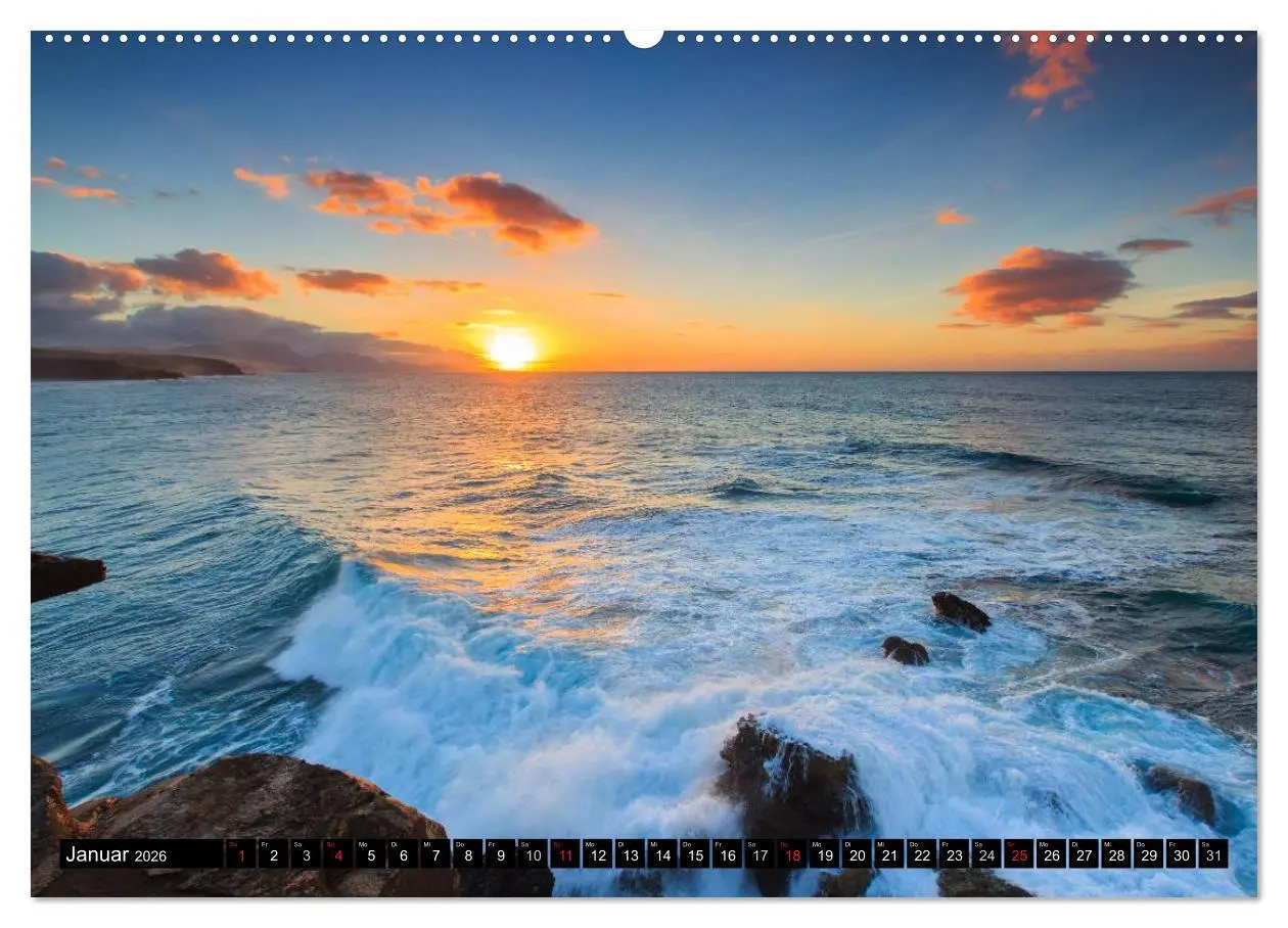 Bild: 9783516148183 | Fuerteventura (Wandkalender 2026 DIN A2 quer), CALVENDO Monatskalender