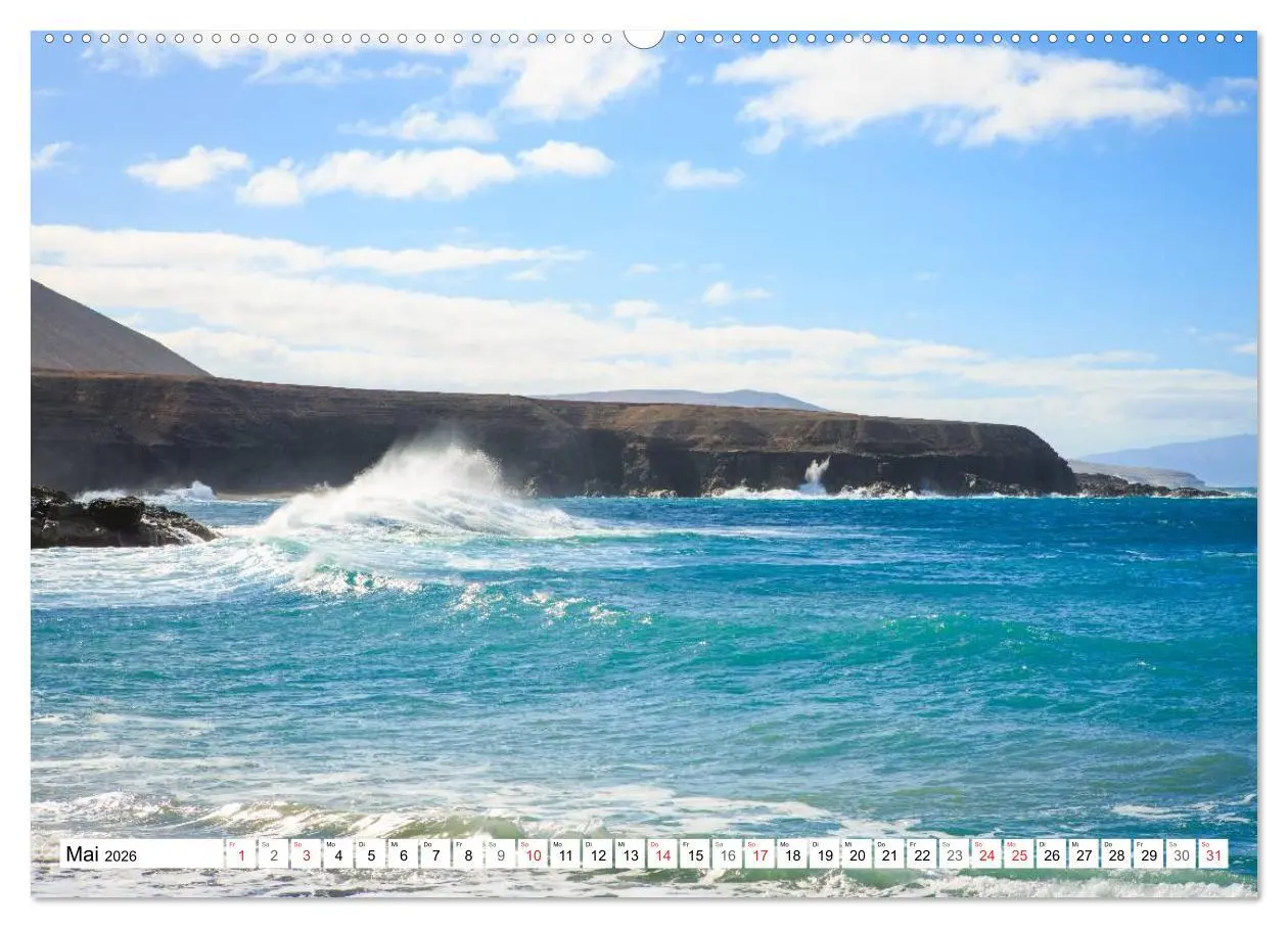 Bild: 9783516148183 | Fuerteventura (Wandkalender 2026 DIN A2 quer), CALVENDO Monatskalender