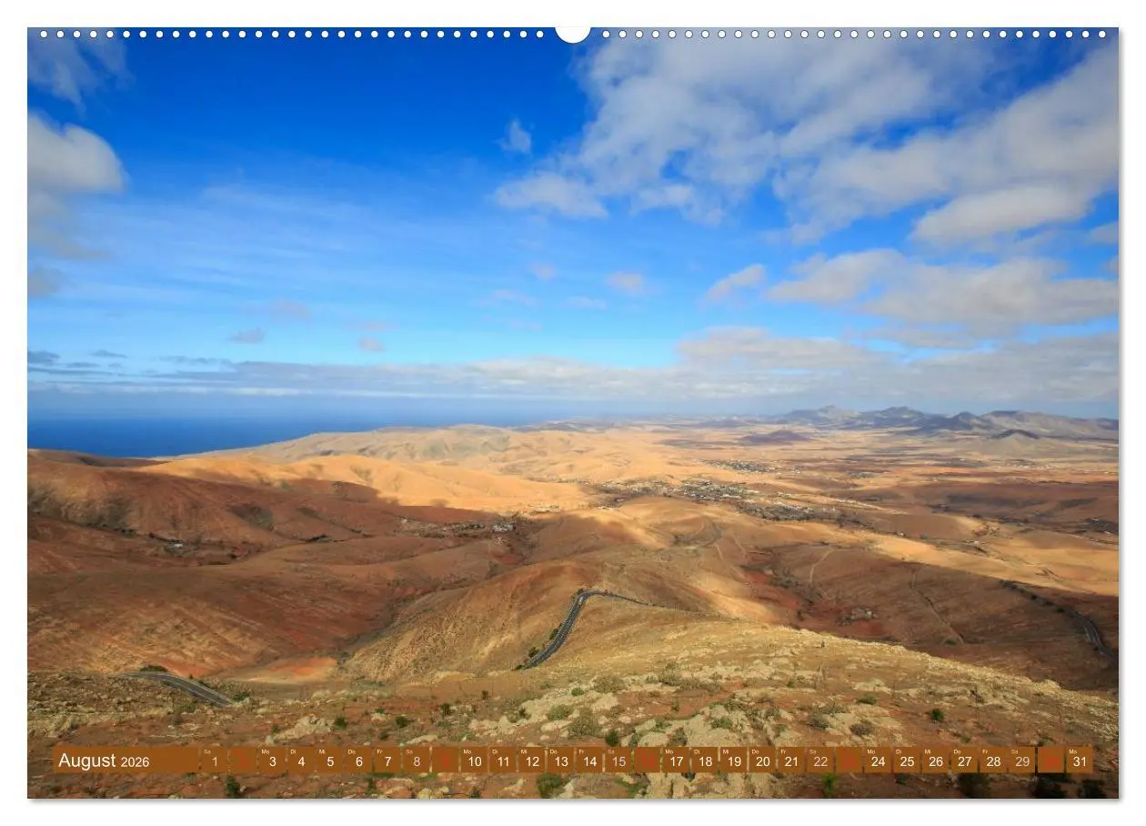 Bild: 9783516148183 | Fuerteventura (Wandkalender 2026 DIN A2 quer), CALVENDO Monatskalender