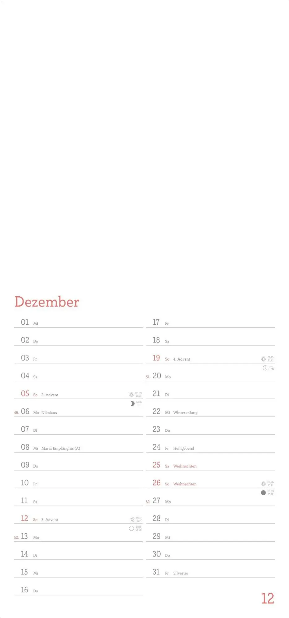 Bild: 9783756418183 | Fotokalender zum Selbstgestalten 2027 | Heye | Kalender | 14 S. | 2027