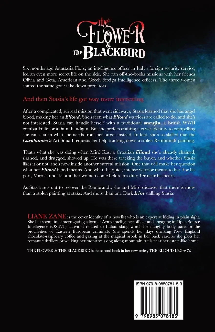 Rückseite: 9798985078183 | The Flower &amp; The Blackbird | Liane Zane | Taschenbuch | Englisch
