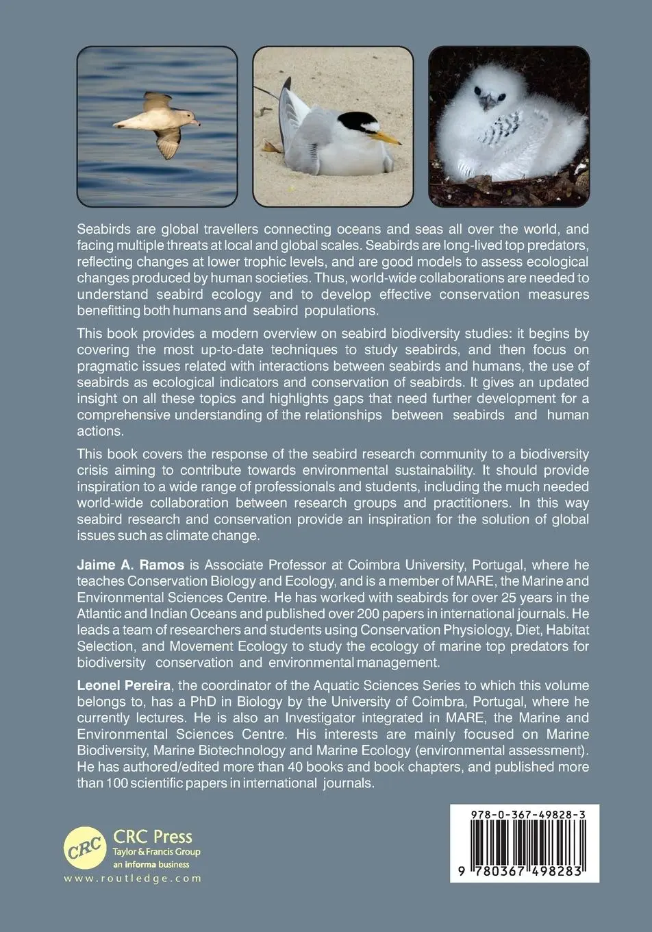 Rückseite: 9780367498283 | Volume 1 | Seabird Biodiversity and Human Activities | Ramos (u. a.)