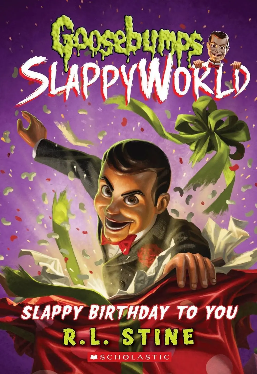 Cover: 9781338068283 | Slappy Birthday to You (Goosebumps Slappyworld #1) | Volume 1 | Stine