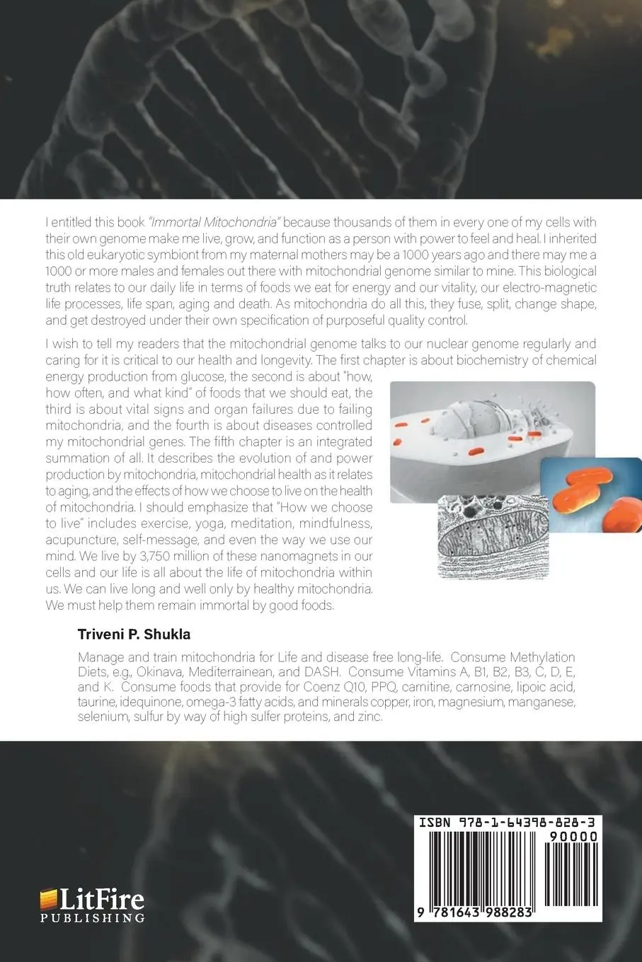Rückseite: 9781643988283 | The Immortal Mitochondria | Triveni P. Shukla | Taschenbuch | Englisch