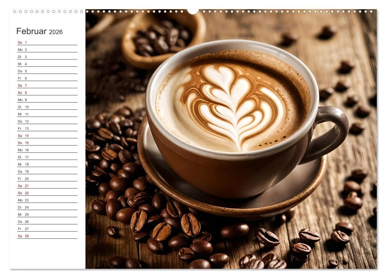 Bild: 9783457288283 | Kaffee Zauber - Ein Jahr der Vielfalt (hochwertiger Premium...