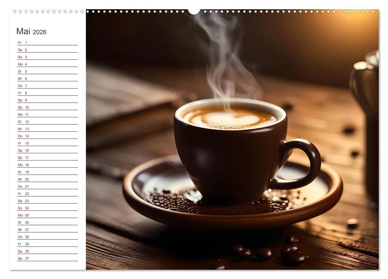 Bild: 9783457288283 | Kaffee Zauber - Ein Jahr der Vielfalt (hochwertiger Premium...