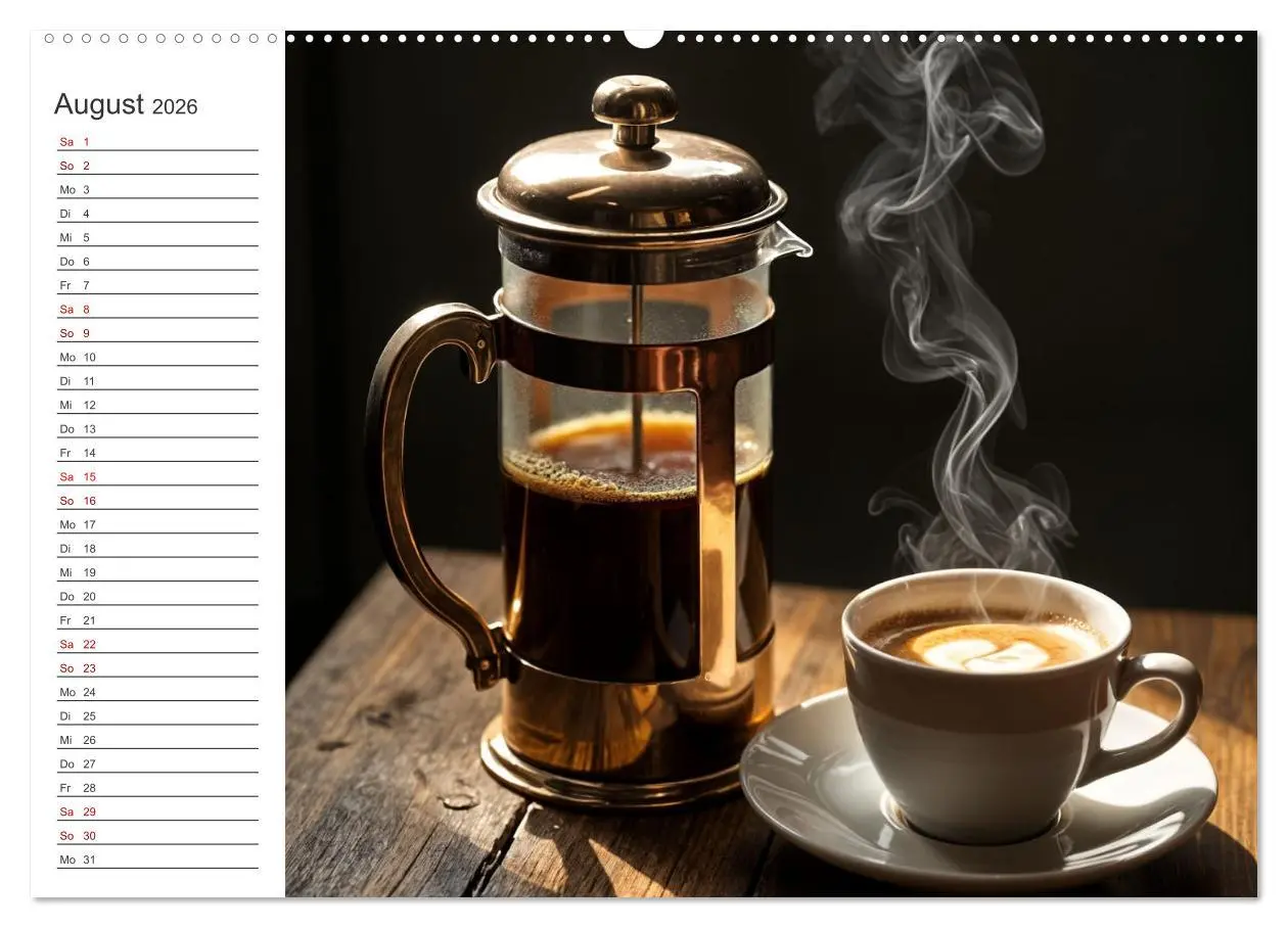 Bild: 9783457288283 | Kaffee Zauber - Ein Jahr der Vielfalt (hochwertiger Premium...