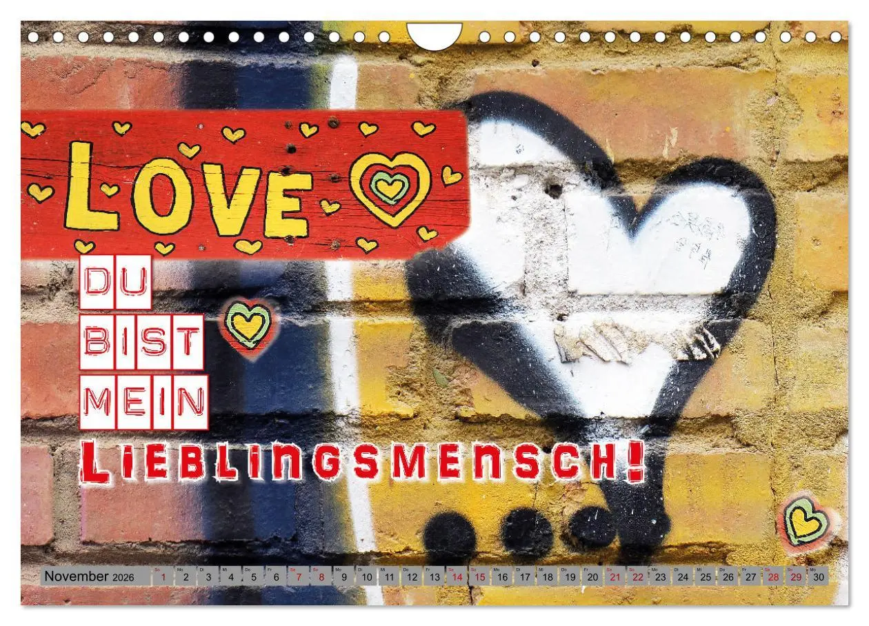 Bild: 9783457598283 | Für meinen Lieblingsmenschen (Wandkalender 2026 DIN A4 quer),...