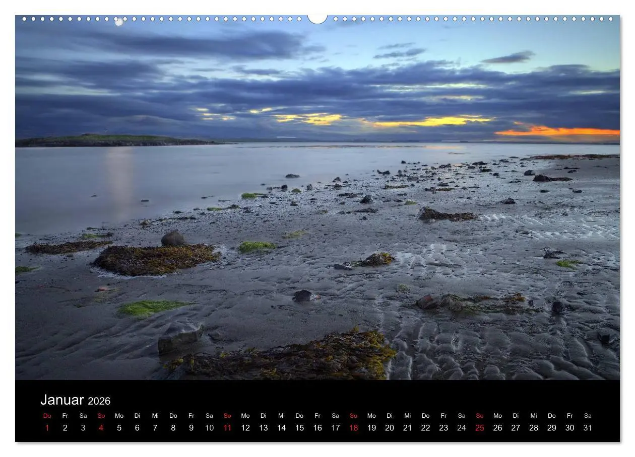 Bild: 9783516138283 | Holy Island - England (hochwertiger Premium Wandkalender 2026 DIN...