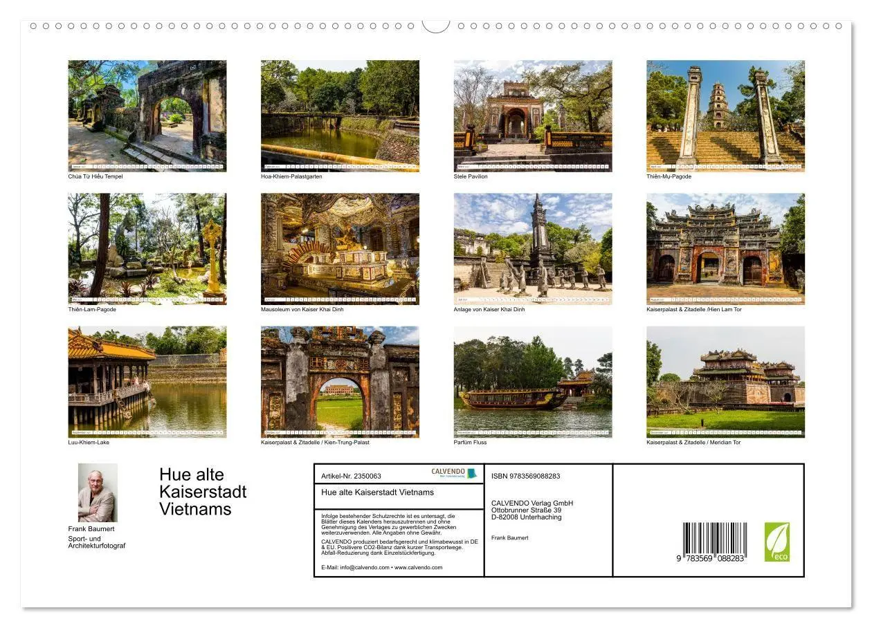 Bild: 9783569088283 | Hue alte Kaiserstadt Vietnams (hochwertiger Premium Wandkalender...