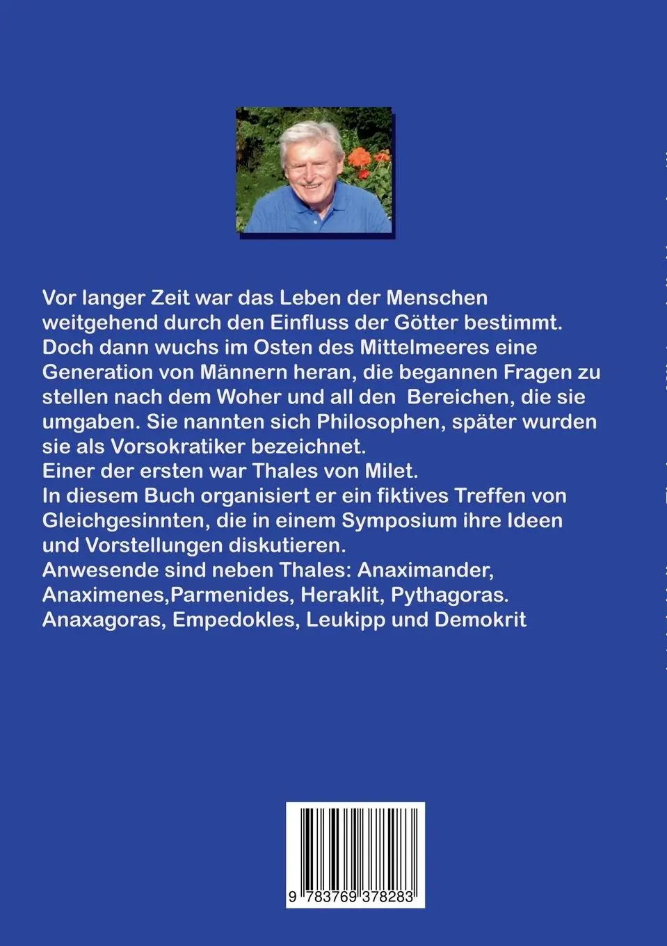 Rückseite: 9783769378283 | Thales von Milet und die Vorsokratiker | Ein Symposium | Volkmer