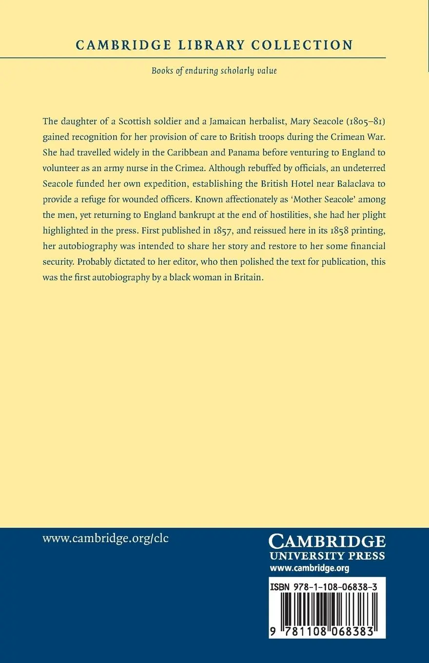 Rückseite: 9781108068383 | Wonderful Adventures of Mrs Seacole in Many Lands | Mary Seacole