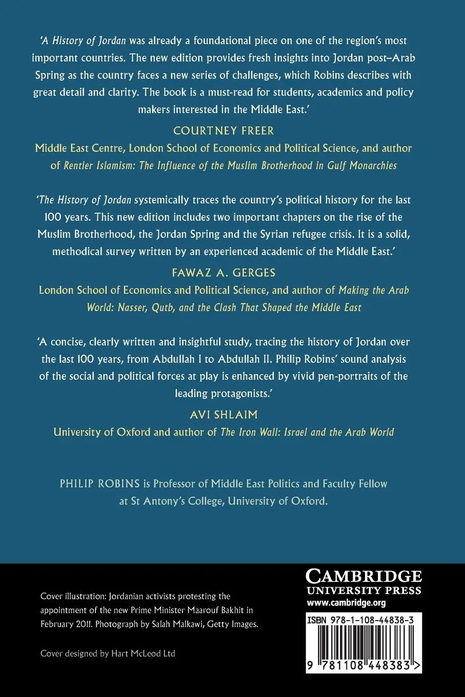 Rückseite: 9781108448383 | A History of Jordan | Philip Robins | Taschenbuch | Englisch | 2019