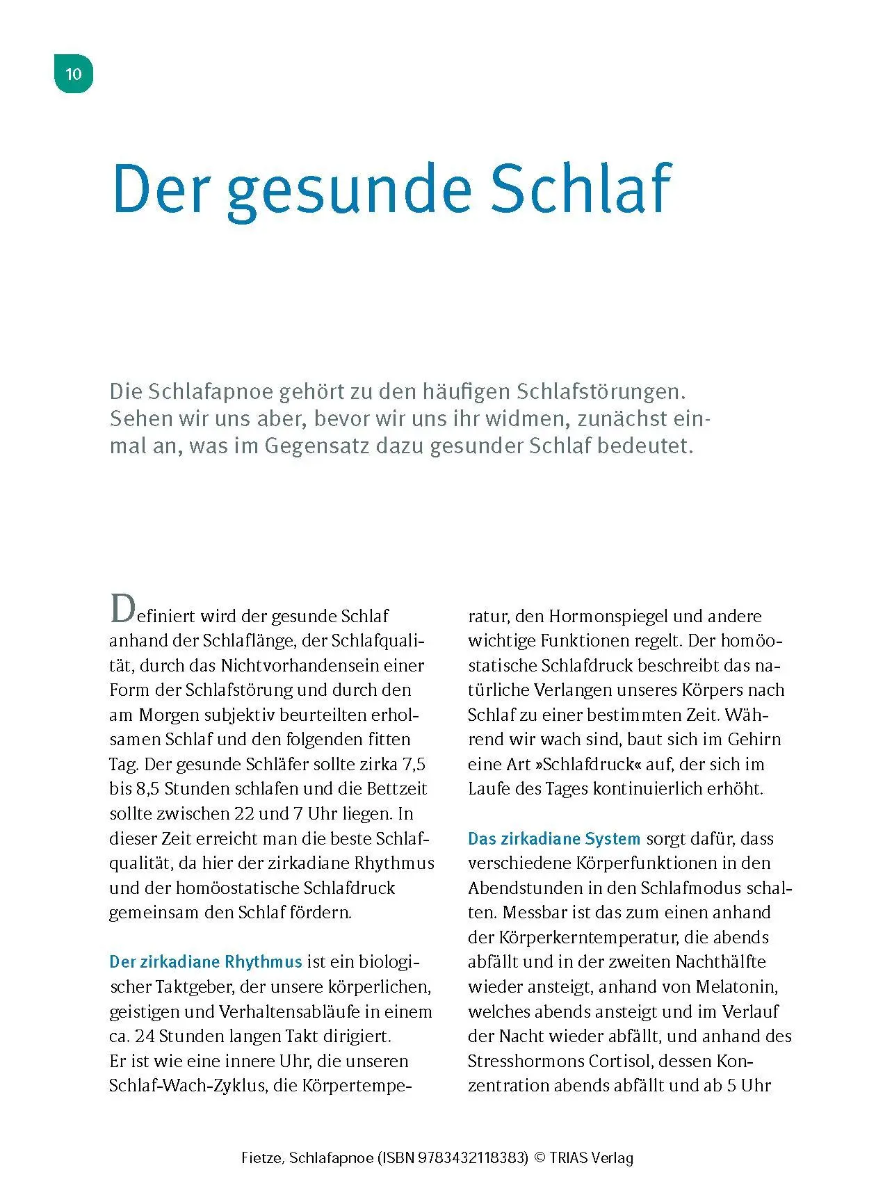 Bild: 9783432118383 | Schlafapnoe | Ingo Fietze | Taschenbuch | Broschiert (KB) | 128 S.