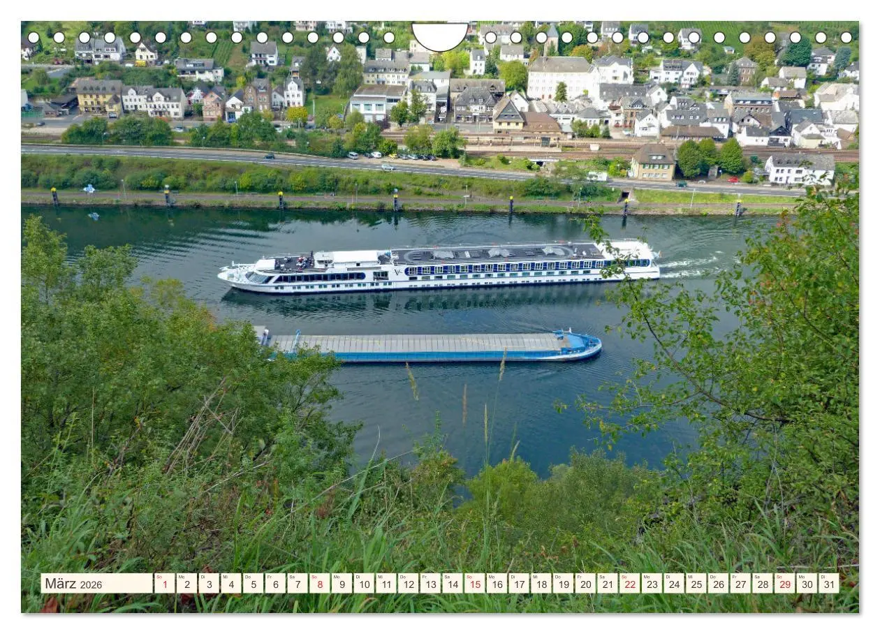 Bild: 9783457728383 | Ausflug an die Mosel (Wandkalender 2026 DIN A4 quer), CALVENDO...