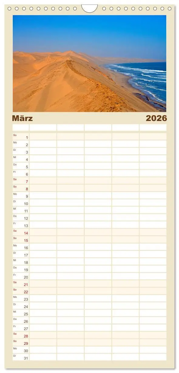 Bild: 9783516508383 | Familienplaner 2026 - Natur und Landschaft. Südliches Afrika 2026...