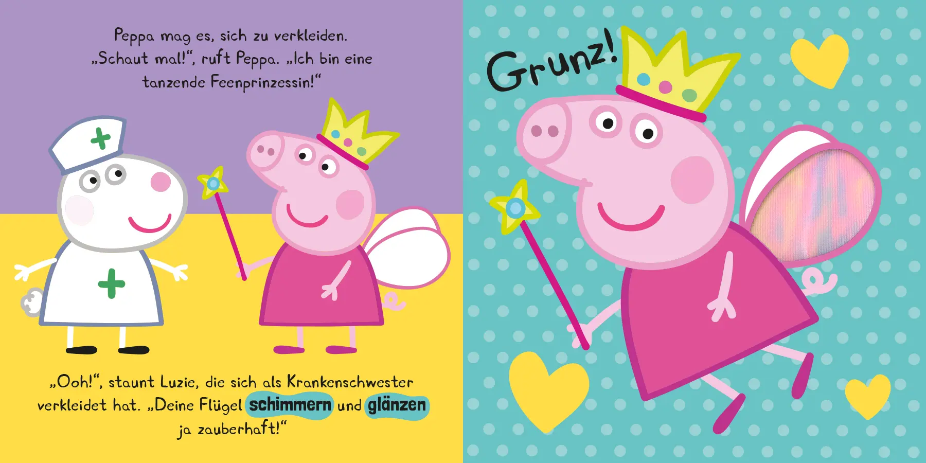 Rückseite: 9783833238383 | Peppa Pig: Peppa mag... - Ein einzigartiges Fühlbuch | Rauch | Buch