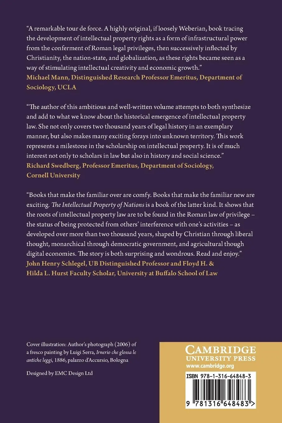 Rückseite: 9781316648483 | The Intellectual Property of Nations | Laura R. Ford | Taschenbuch