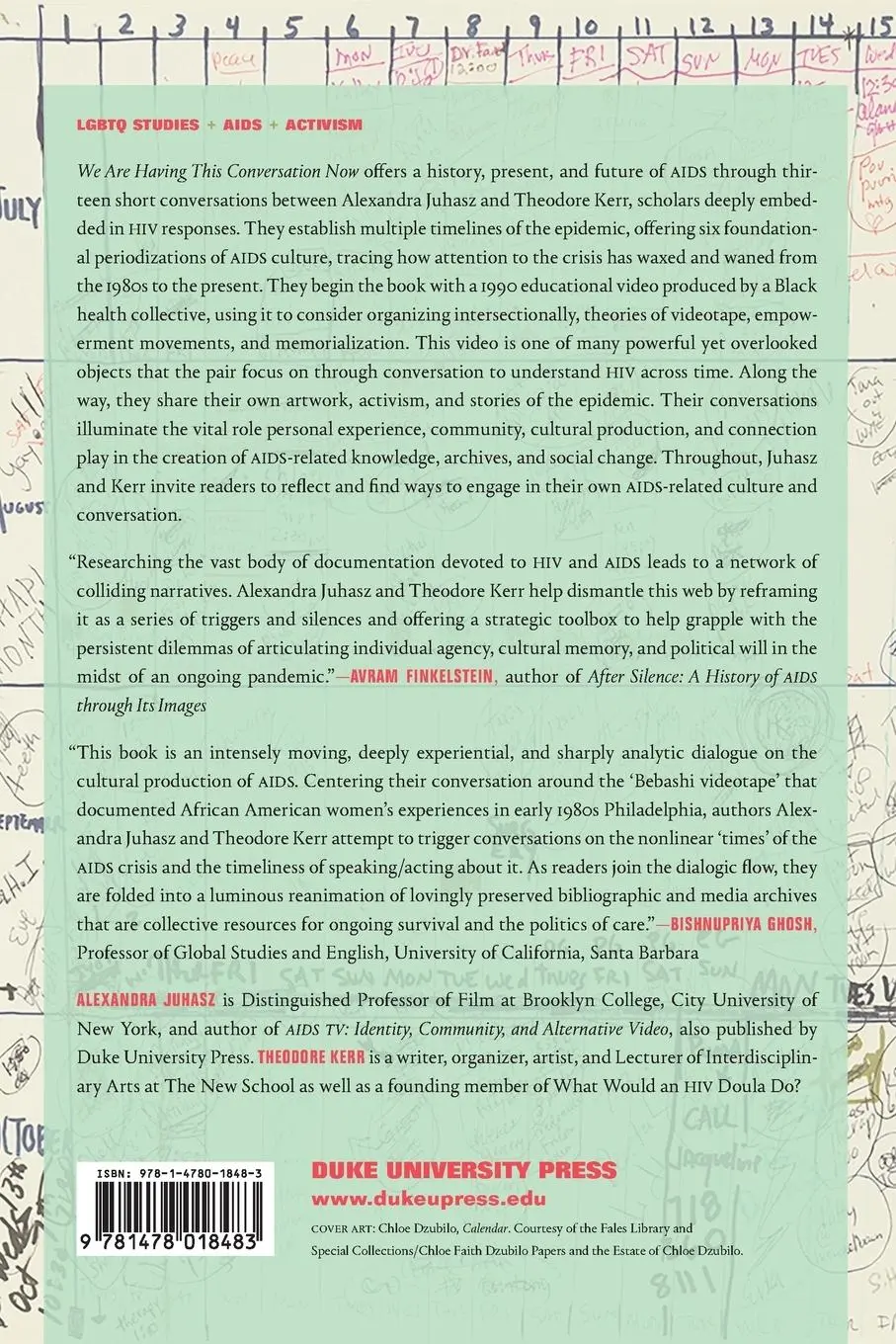 Rückseite: 9781478018483 | We Are Having This Conversation Now | Alexandra Juhasz | Taschenbuch