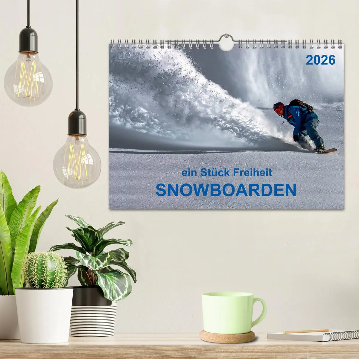 Bild: 9783516048483 | Snowboarden - ein Stück Freiheit (Wandkalender 2026 DIN A4 quer),...