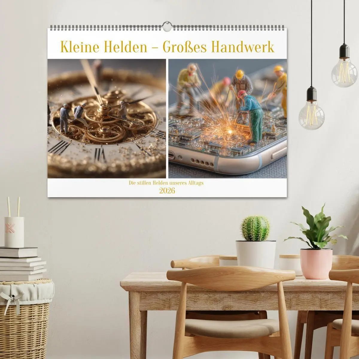 Bild: 9783516598483 | Kleine Helden - Großes Handwerk (Wandkalender 2026 DIN A2 quer),...