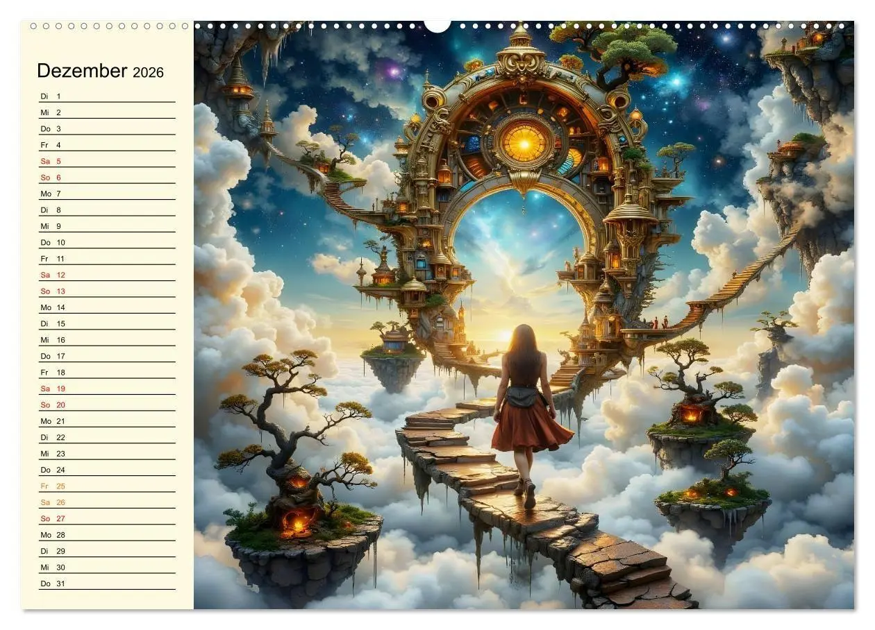 Bild: 9783516668483 | Flucht ins Wunder (hochwertiger Premium Wandkalender 2026 DIN A2...