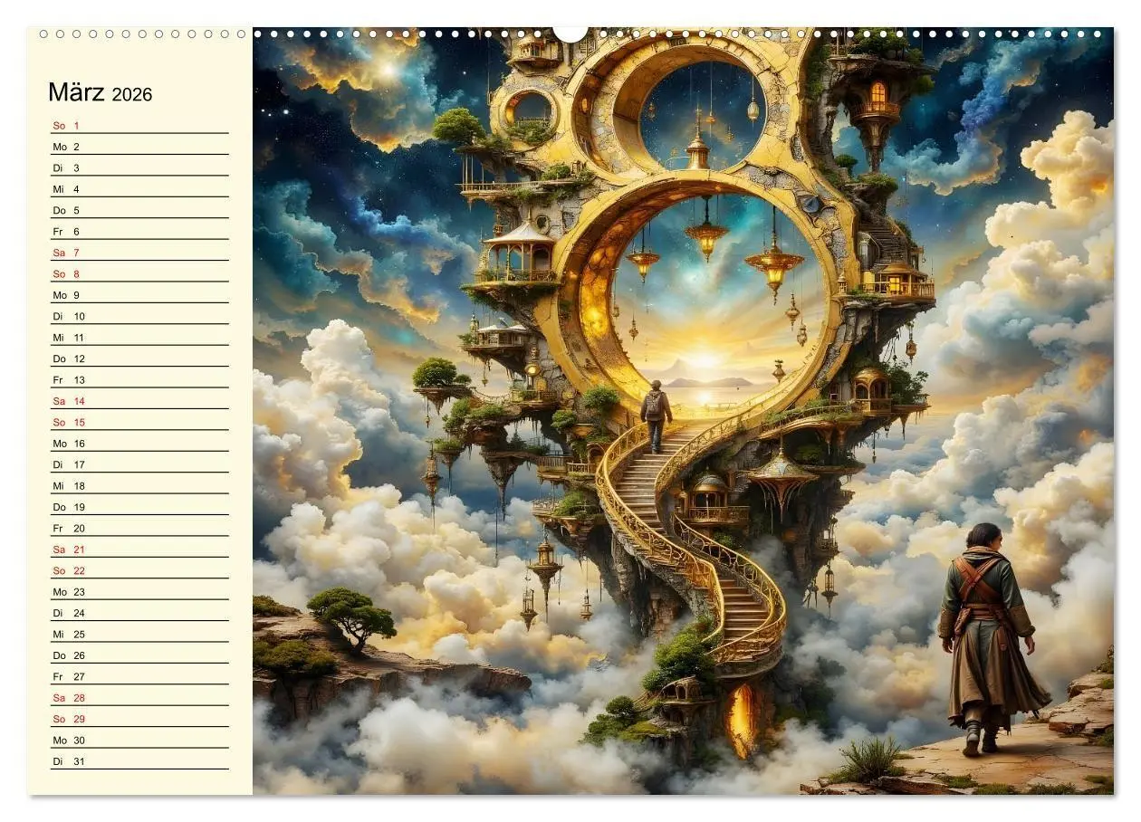 Bild: 9783516668483 | Flucht ins Wunder (hochwertiger Premium Wandkalender 2026 DIN A2...