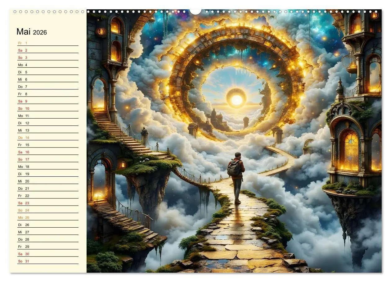 Bild: 9783516668483 | Flucht ins Wunder (hochwertiger Premium Wandkalender 2026 DIN A2...