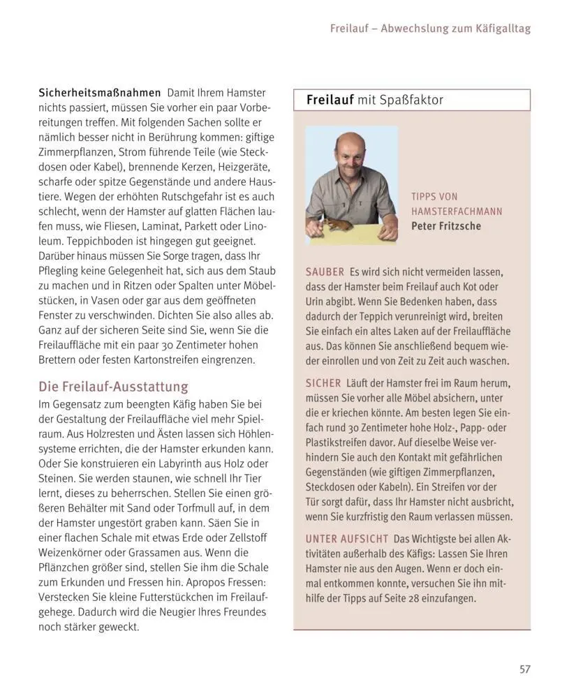 Bild: 9783833848483 | Hamster | So fühlen sie sich rundum wohl | Peter Fritzsche | Buch