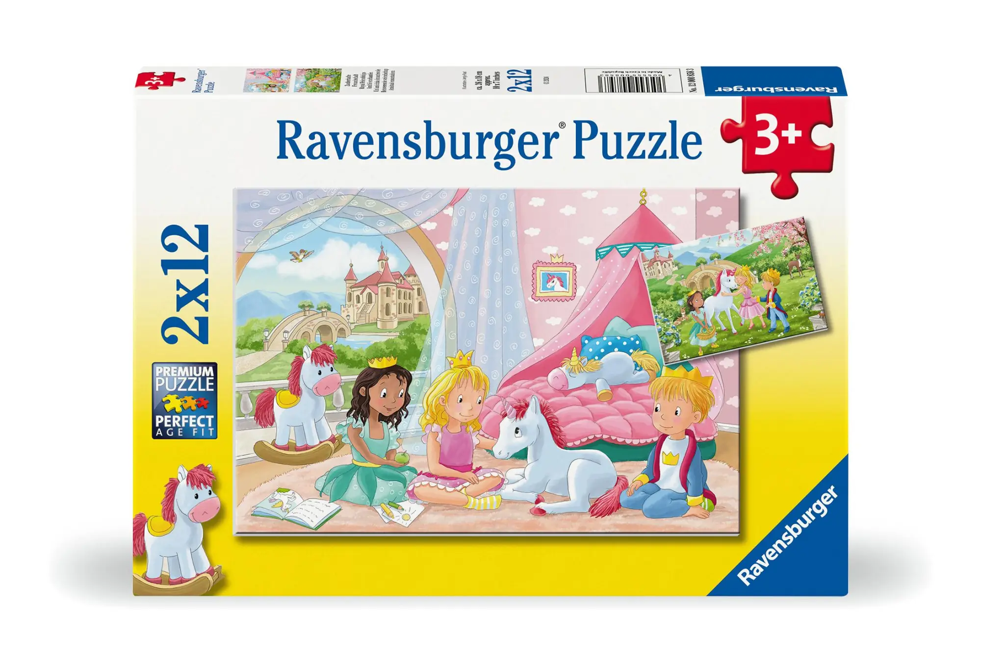 Cover: 4005555008583 | Kinderpuzzle 2x12 Teile - Zauberhafte Freundschaft | Spiel | 12000858