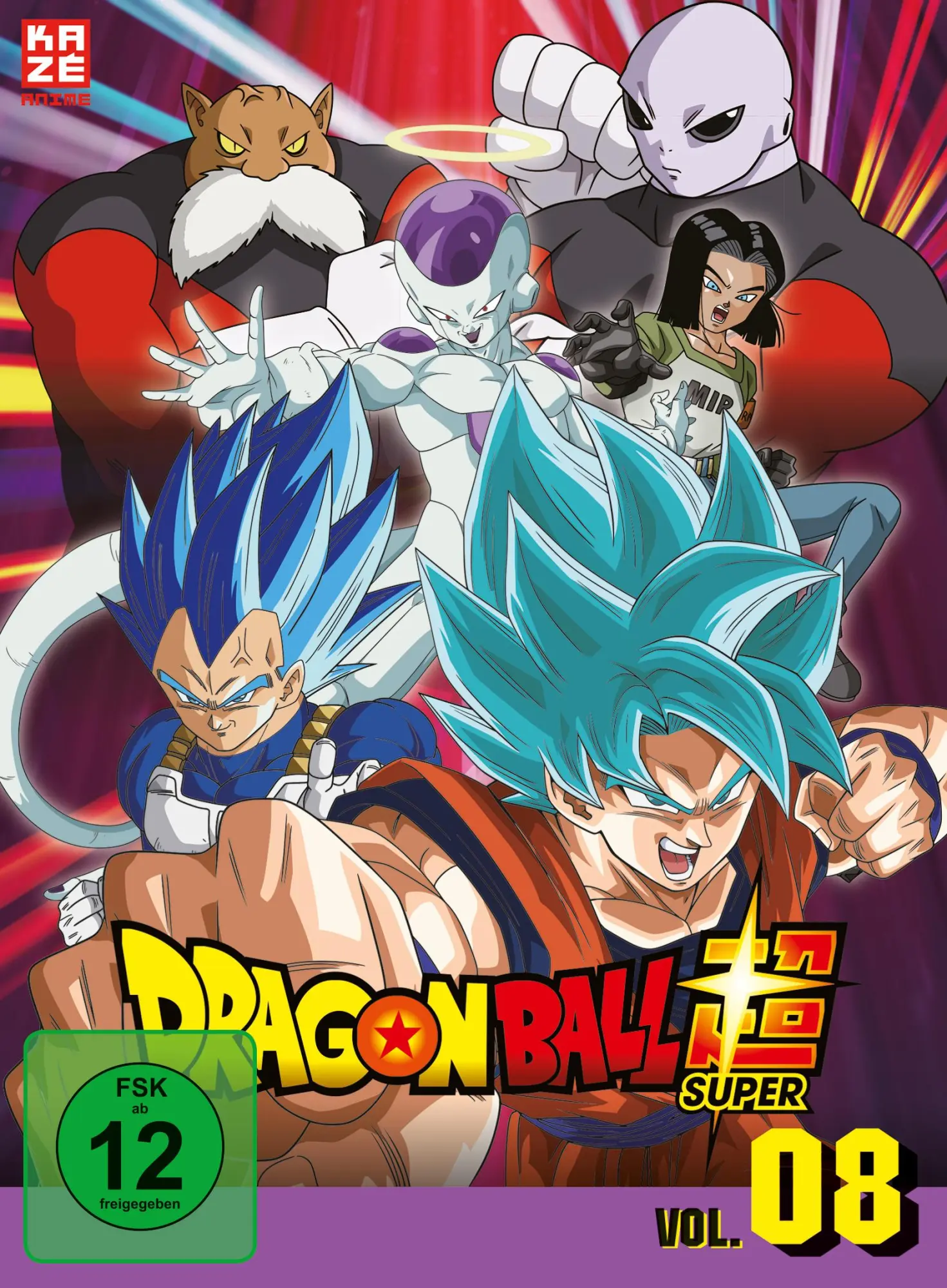 Dragon Ball Super - DVD Box 8 (3 DVDs) - Episoden 113-131