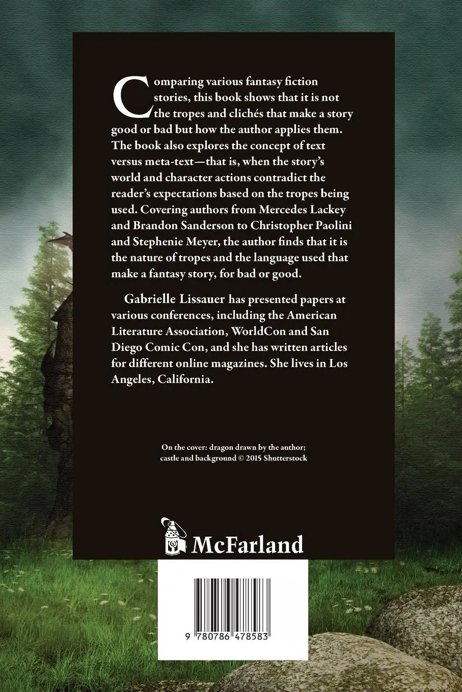 Rückseite: 9780786478583 | The Tropes of Fantasy Fiction | Gabrielle Lissauer | Taschenbuch