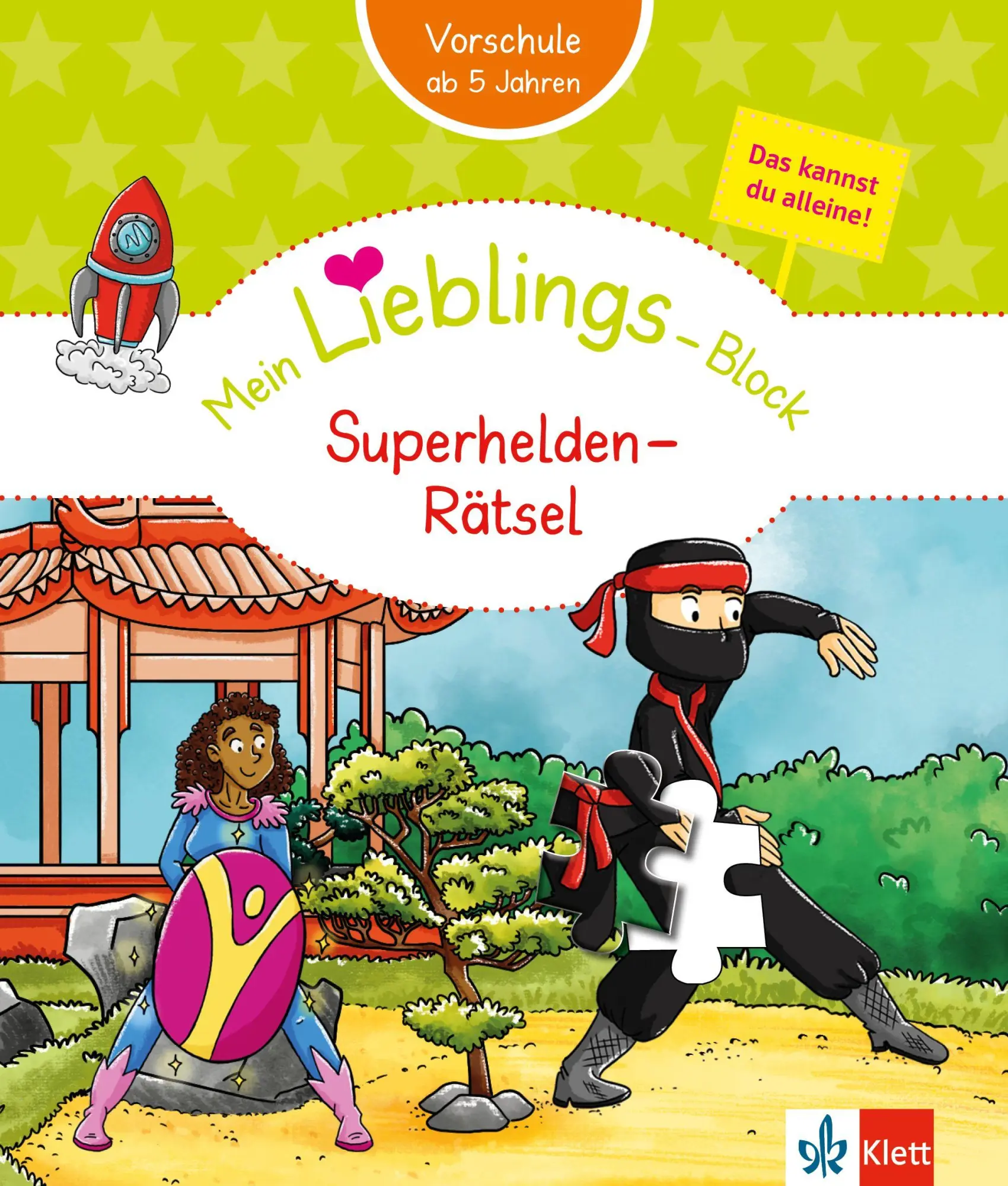 Cover: 9783129498583 | Klett Mein Lieblings-Block: Superhelden-Rätsel | Taschenbuch | 96 S.