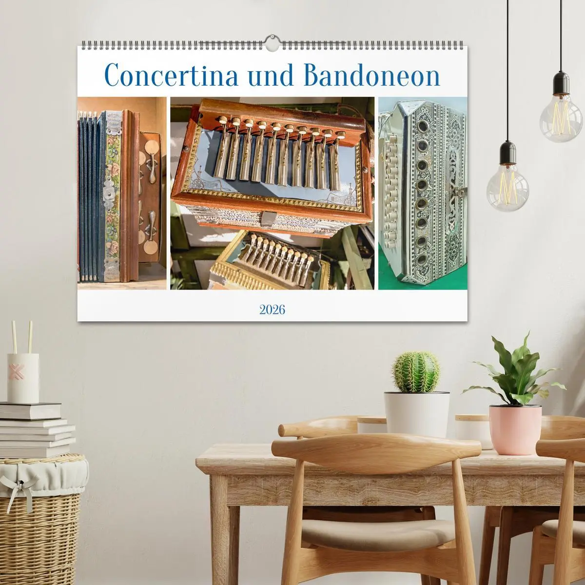 Bild: 9783457258583 | Concertina und Bandoneon (Wandkalender 2026 DIN A2 quer), CALVENDO...