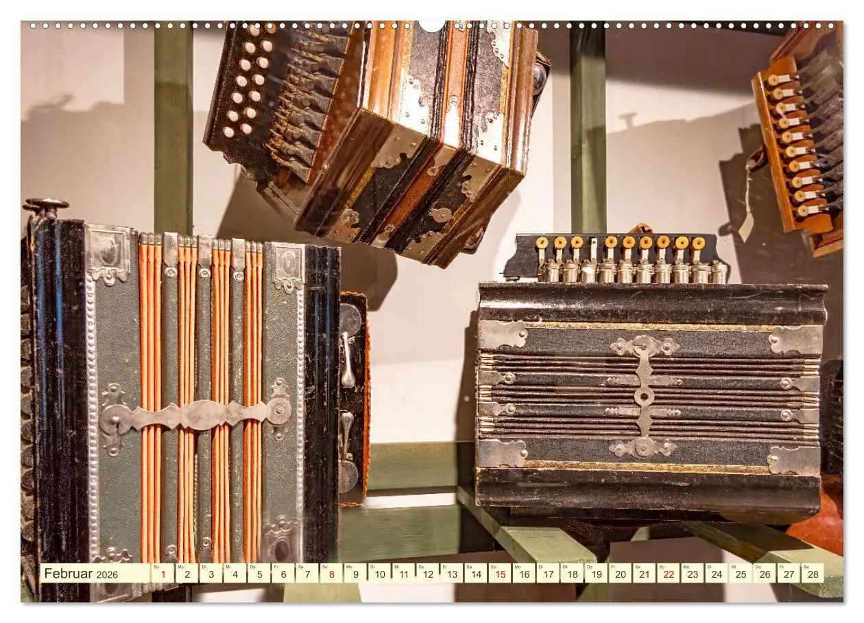 Bild: 9783457258583 | Concertina und Bandoneon (Wandkalender 2026 DIN A2 quer), CALVENDO...
