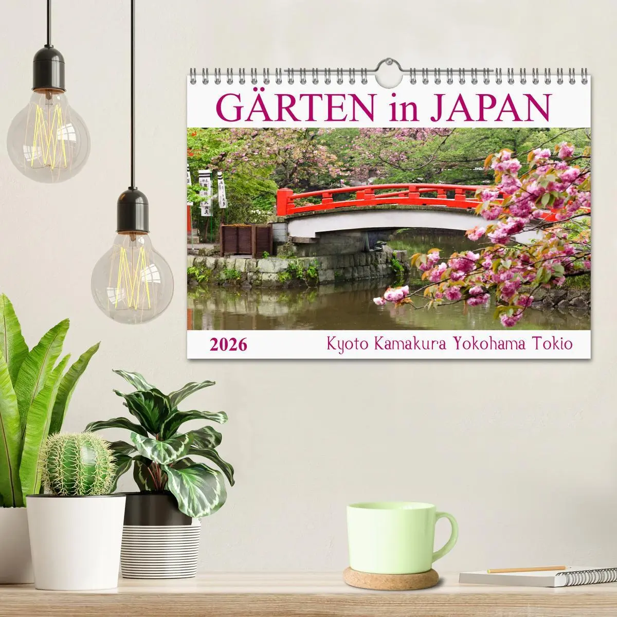 Bild: 9783457638583 | Gärten in Japan (Wandkalender 2026 DIN A4 quer), CALVENDO...