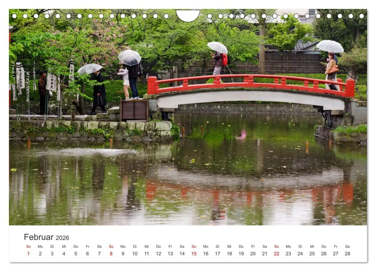 Bild: 9783457638583 | Gärten in Japan (Wandkalender 2026 DIN A4 quer), CALVENDO...