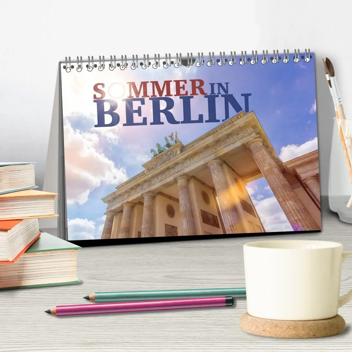 Bild: 9783457878583 | SOMMER IN BERLIN (Tischkalender 2026 DIN A5 quer), CALVENDO...