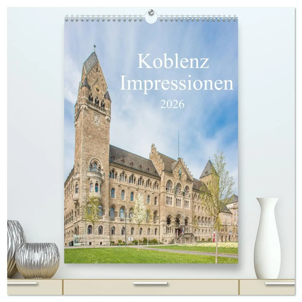 Cover: 9783516348583 | Koblenz Impressionen (hochwertiger Premium Wandkalender 2026 DIN A2...