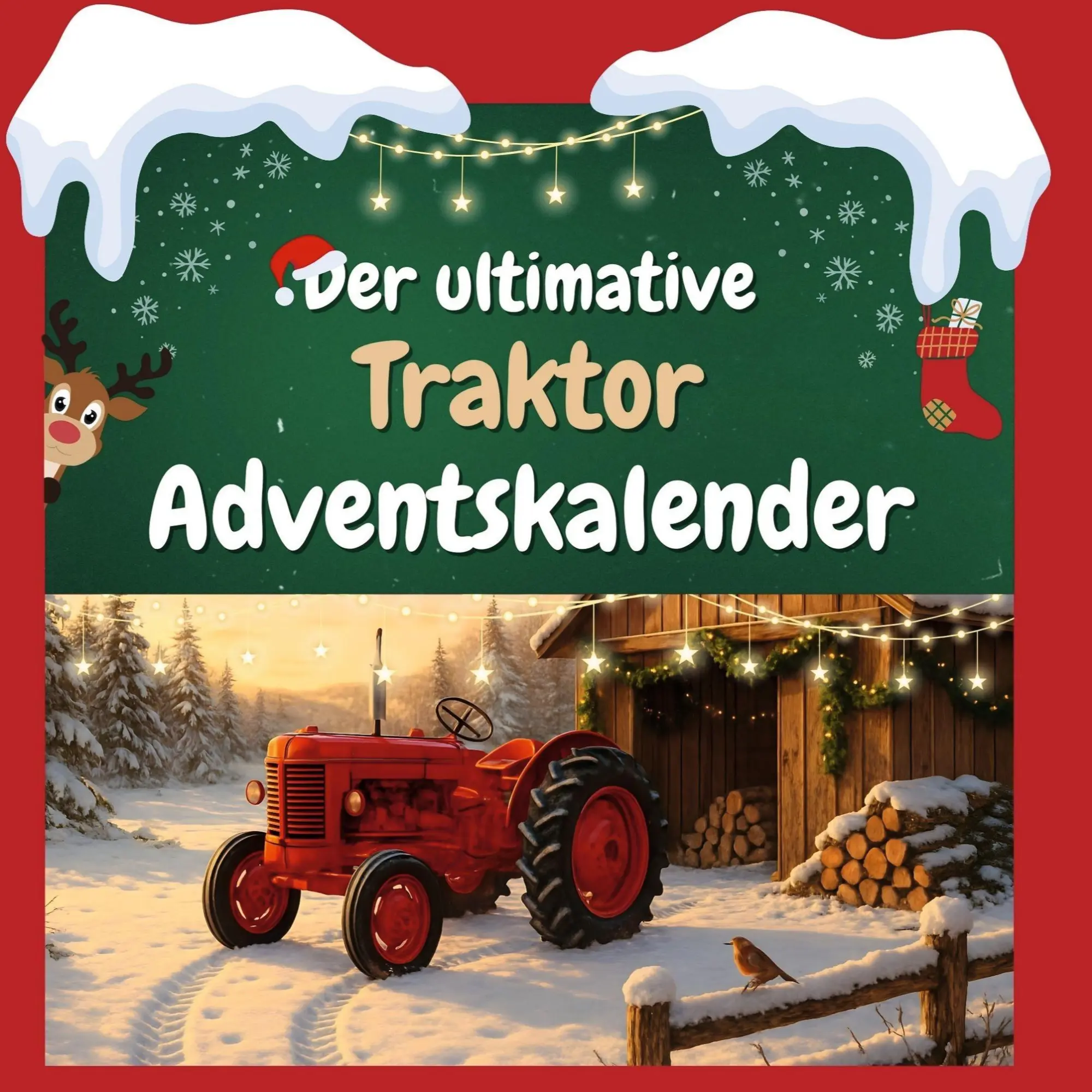 Cover: 9783695308583 | Der ultimative Traktor-Adventskalender | Mia Schmid | Taschenbuch
