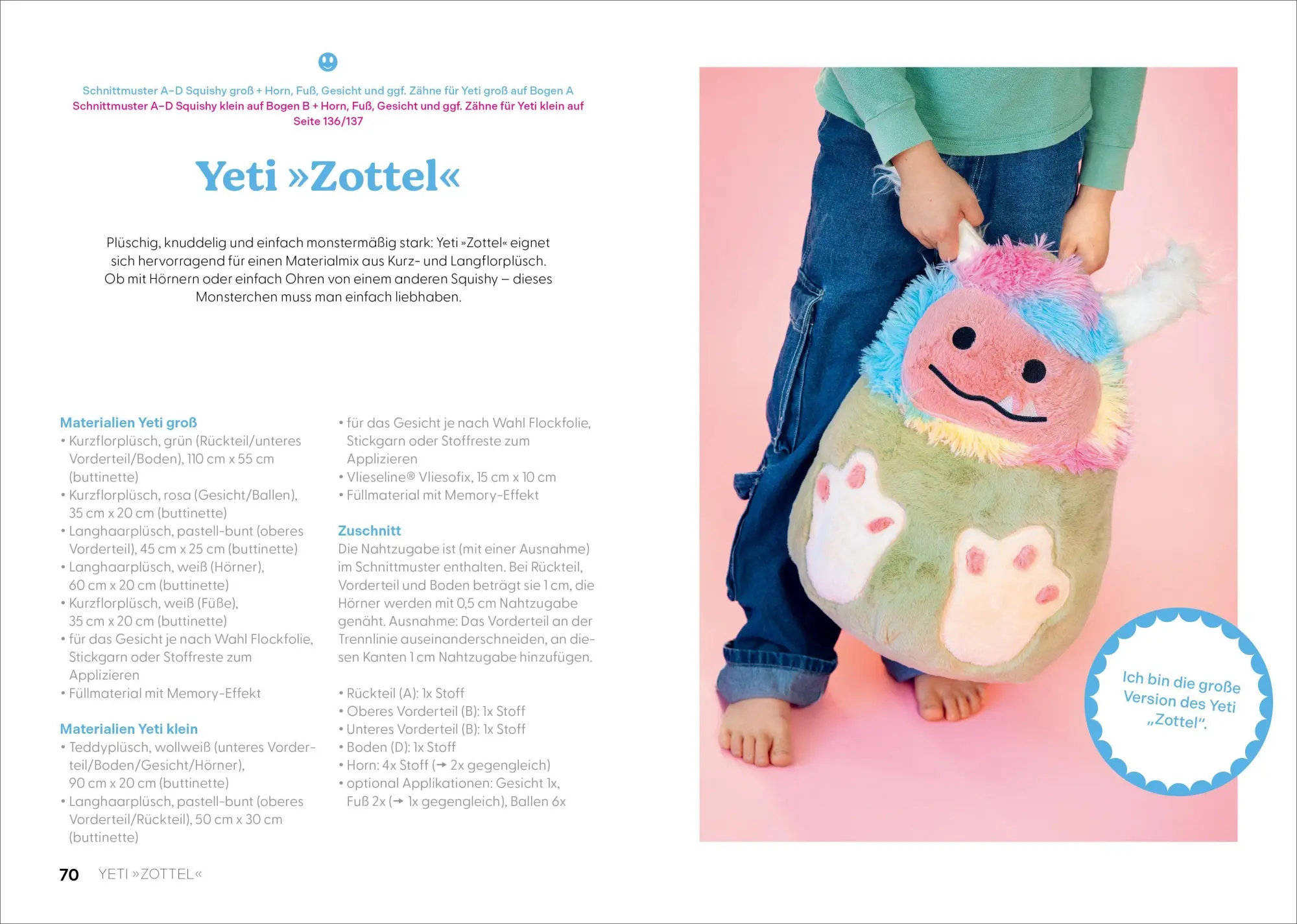 Bild: 9783841068583 | Make it squish: Nähen im Squishmallow-Style | Stephanie Schmitz | Buch
