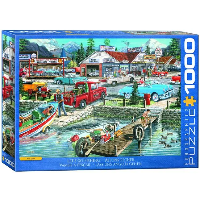 Cover: 628136658683 | Let's Go Fishing by Ken Zylla | Spiel | Englisch | 2023 | Eurographics