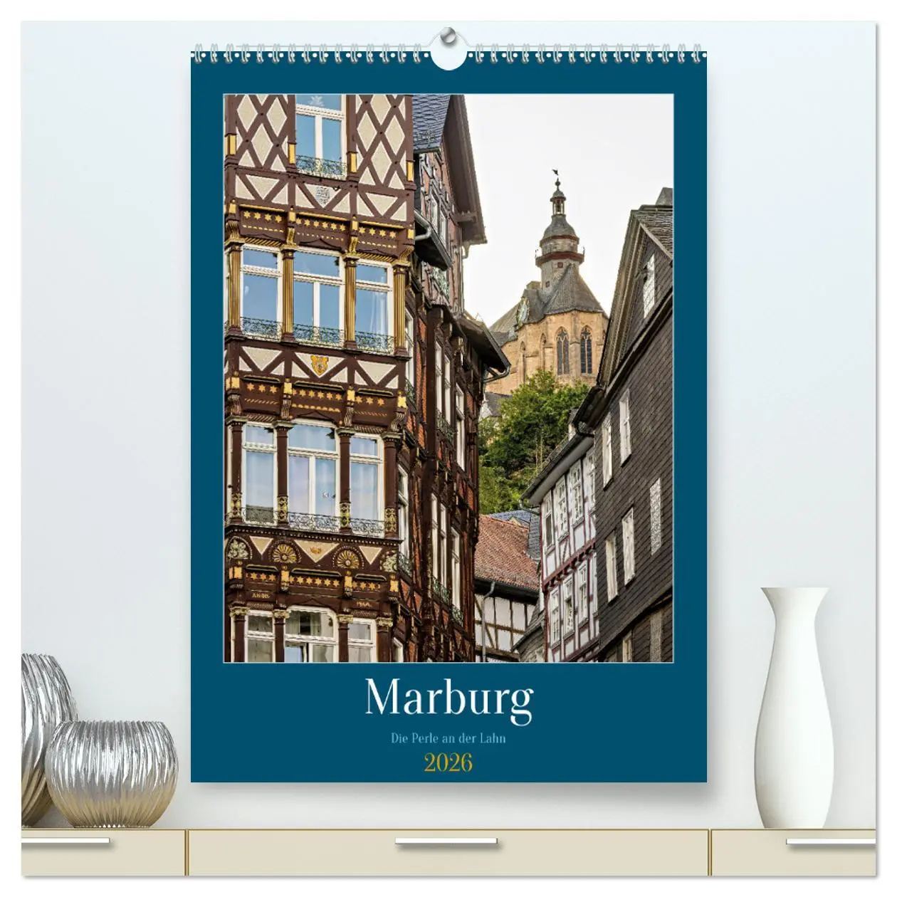 Cover: 9783457248683 | Marburg - Die Perle an der Lahn (hochwertiger Premium Wandkalender...