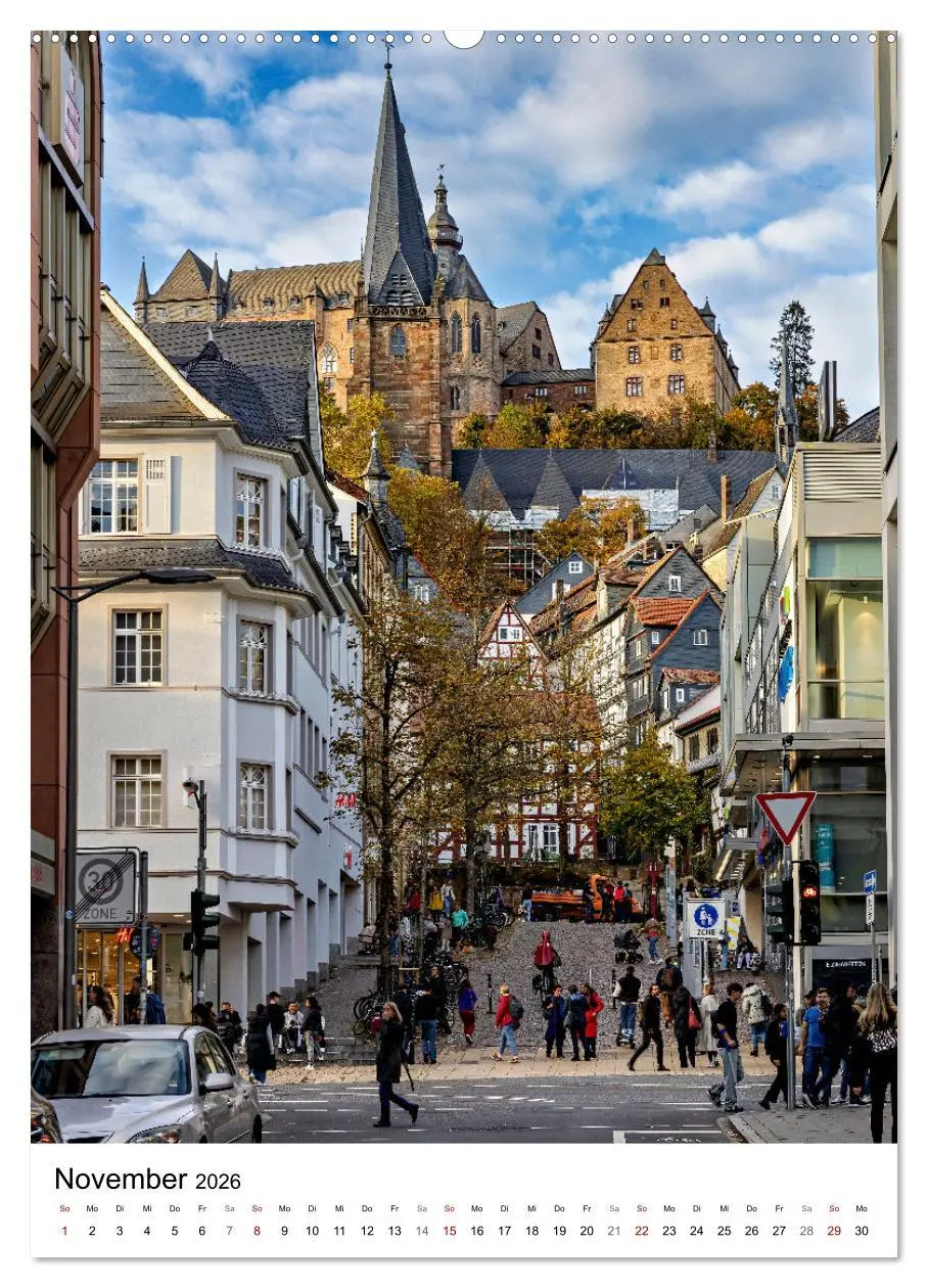 Bild: 9783457248683 | Marburg - Die Perle an der Lahn (hochwertiger Premium Wandkalender...