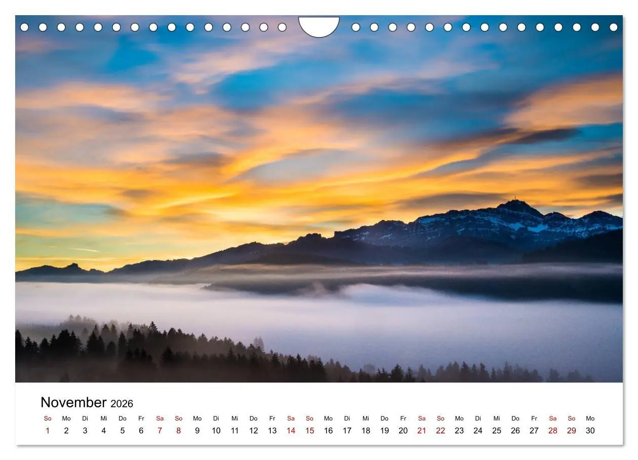 Bild: 9783457938683 | Faszination Säntis (Wandkalender 2026 DIN A4 quer), CALVENDO...