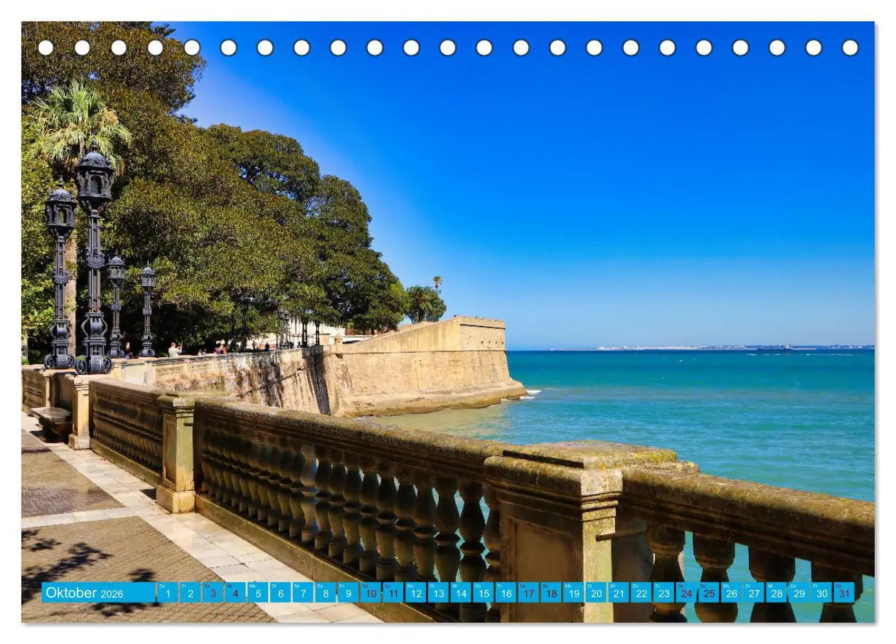 Bild: 9783516028683 | Cádiz Spüre die frische Meeresbrise (Tischkalender 2026 DIN A5...
