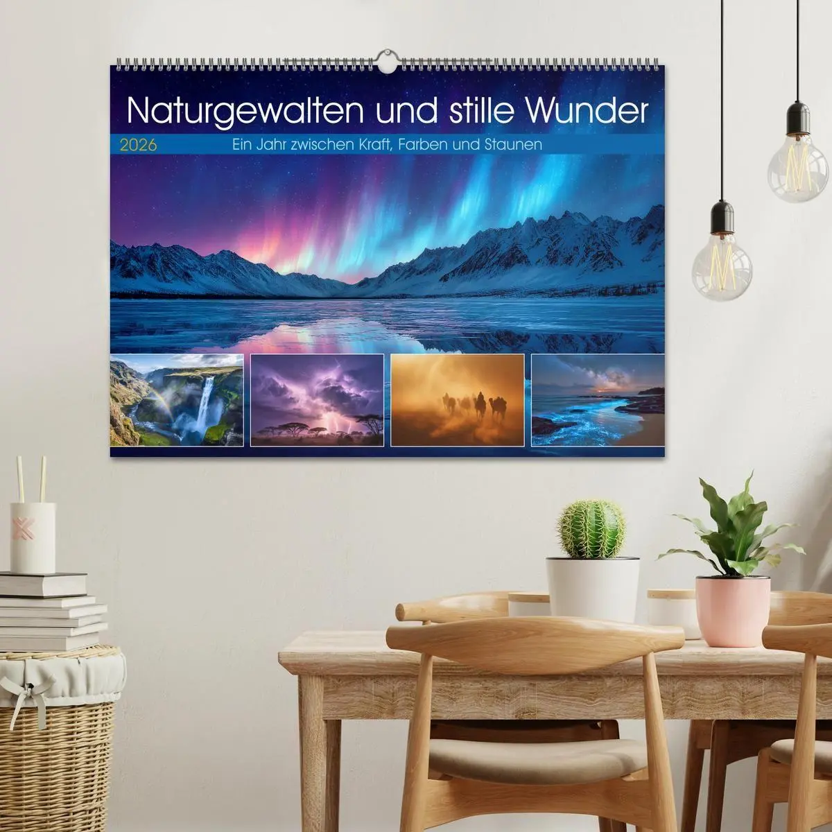 Bild: 9783516718683 | Naturgewalten und stille Wunder (Wandkalender 2026 DIN A2 quer),...