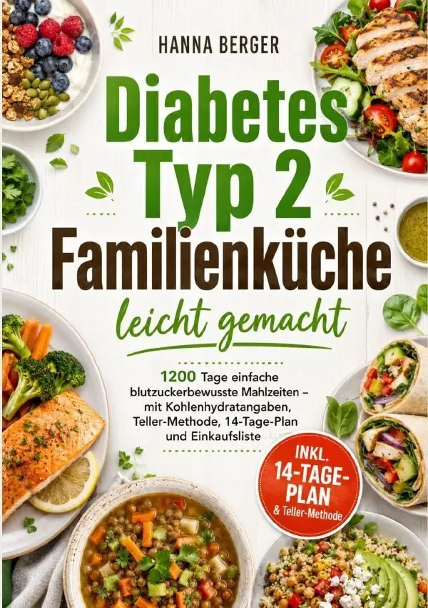 Cover: 9783565468683 | Diabetes Typ 2 Familienküche leicht gemacht | Hanna Berger | Buch