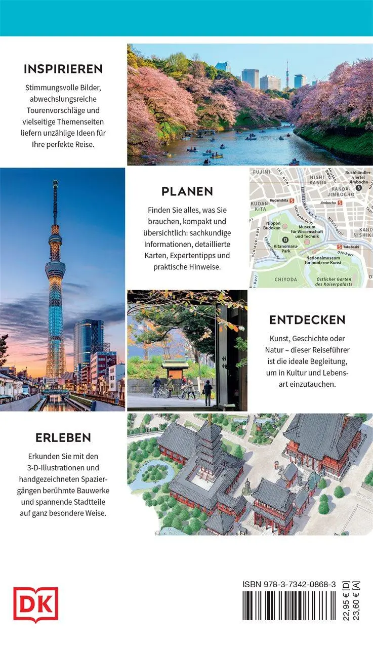 Rückseite: 9783734208683 | Vis-à-Vis Reiseführer Tokyo | DK Verlag - Reise | Taschenbuch | 208 S.