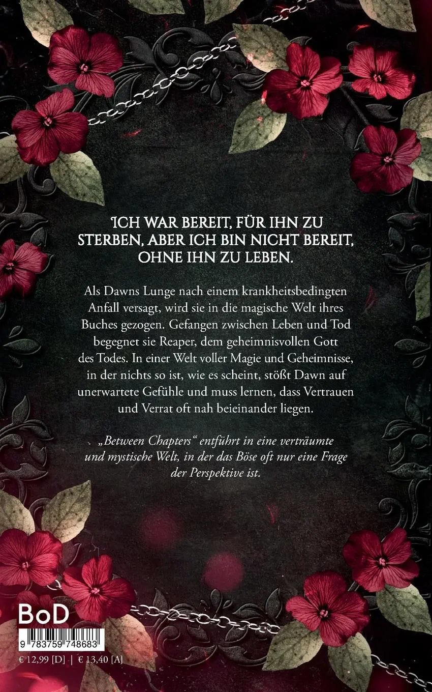 Rückseite: 9783759748683 | Between Chapters | Sarah Maria Seiler | Taschenbuch | Paperback | 2024